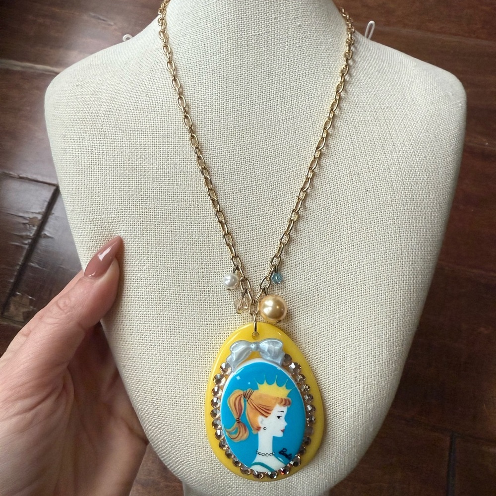 Barbie Necklace‎ by Tarina Tarantino